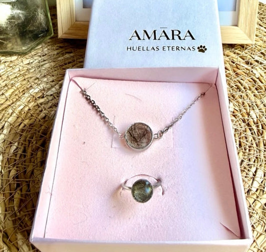 KIT AMĀRA- Pack: Pulsera + Anillo AMĀRA