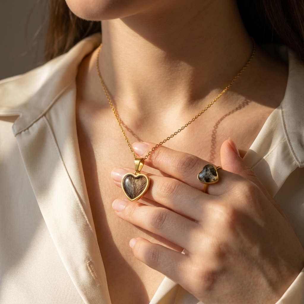 KIT AMĀRA- Pack: Colgante + Pulsera + Anillo AMĀRA
