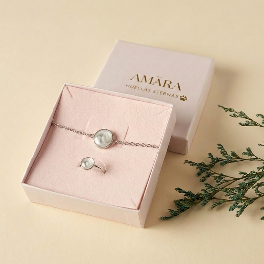 KIT Pulsera +  Anillo AMÃRA