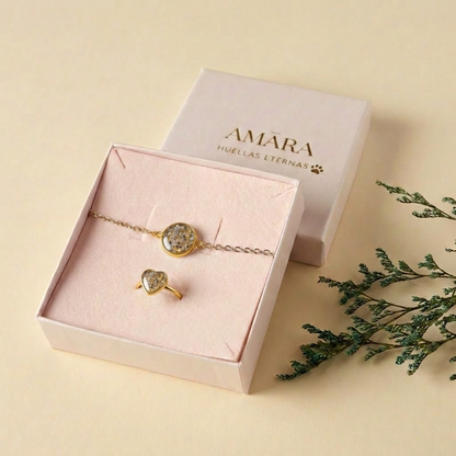 Pack Pulsera +  Anillo AMĀRA