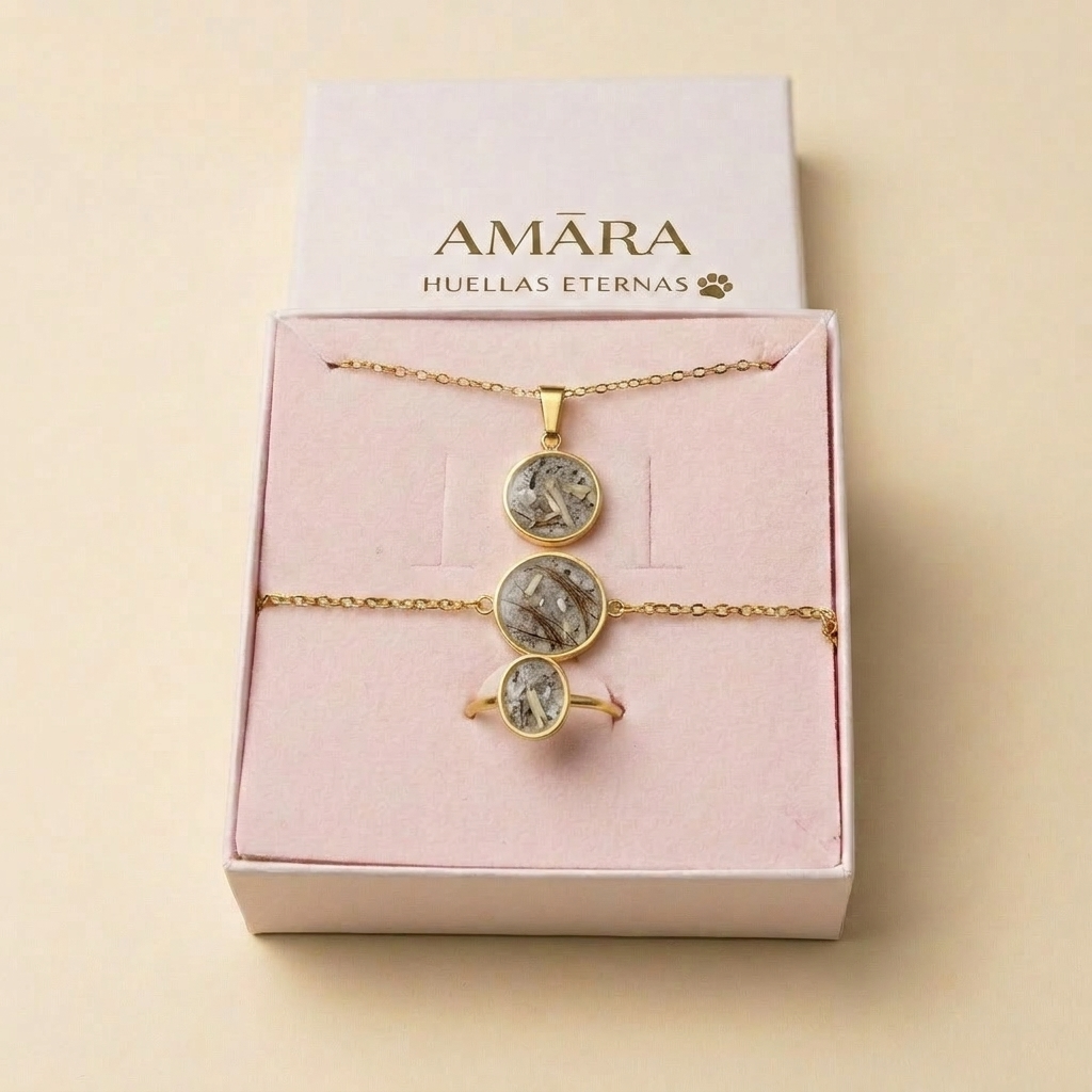 Pack Colgante + Pulsera + Anillo AMĀRA