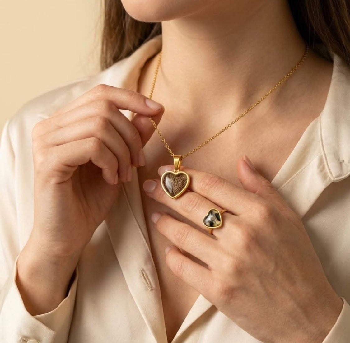 Pack Colgante + Anillo AMĀRA