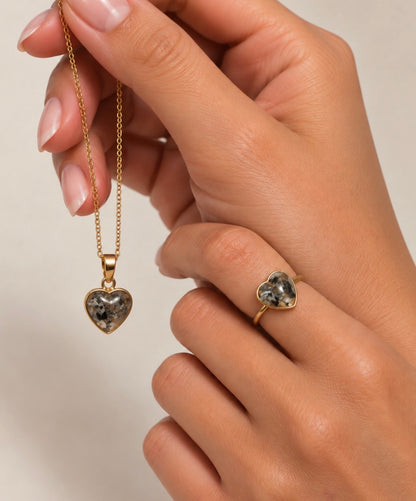 KIT AMĀRA- Pack: Colgante + Anillo AMĀRA