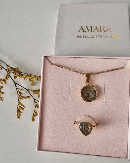 Pack Colgante + Anillo AMĀRA
