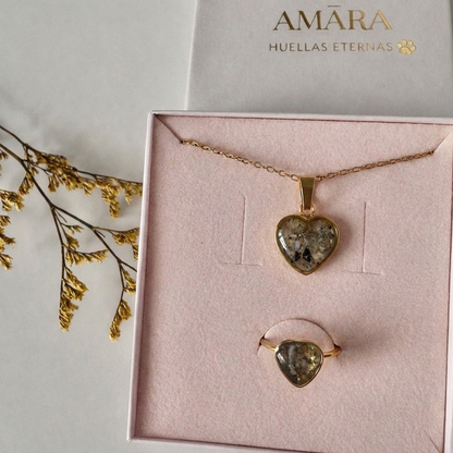 Pack Colgante + Pulsera + Anillo AMĀRA